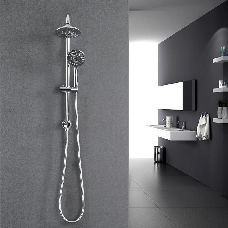 PROOX Shower System With 6" Rain Shower Head Wayfair